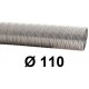 Rura elastyczna spiro kwasoodporna 110 mm