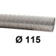 Rura elastyczna spiro kwasoodporna 115 mm