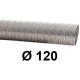 Rura elastyczna spiro kwasoodporna 120 mm