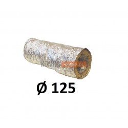 Rura aluminiowa 125 mm z izolacją termiczną 5 mb