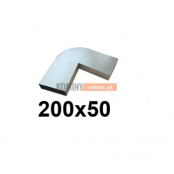 Kolano regulowane 200x50 mm / ∡ 0-110°
