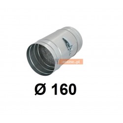 Kanałowy filtr metalowy 160 mm