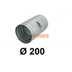 Kanałowy filtr metalowy 200 mm