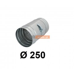 Kanałowy filtr metalowy 250 mm