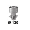 Wywietrzak cylindryczny 130 mm CHROM