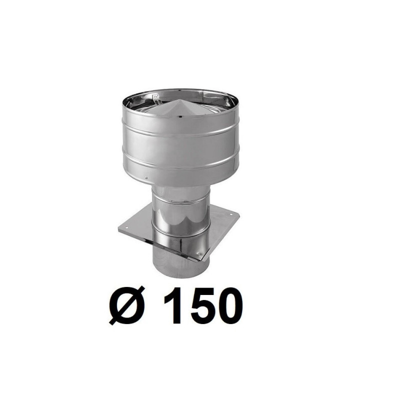 Wywietrzak cylindryczny 150 mm CHROM