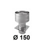 Wywietrzak cylindryczny 150 mm CHROM