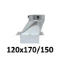 Podstawa komina skośna 120x170/150 mm OCYNK