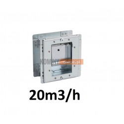 Stabilizator wentylacji kwadratowy 20m3/h