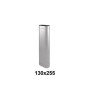Rura owalna 130x255 mm / 0,5m