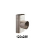 Trójnik owalny 120x285 mm / ∡ 90°