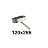 Miska owalna 120x285 mm