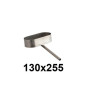 Miska owalna 130x255 mm
