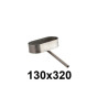 Miska owalna 130x320 mm