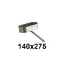 Miska owalna 140x275 mm