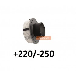 Redukcja ceramiczna ze sznurem 220/250 mm CZARNA przejściówka