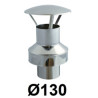 Daszek kominowy kwasoodporny izolowany 130 mm