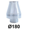 Ustnik kwasoodporny izolowany 180 mm