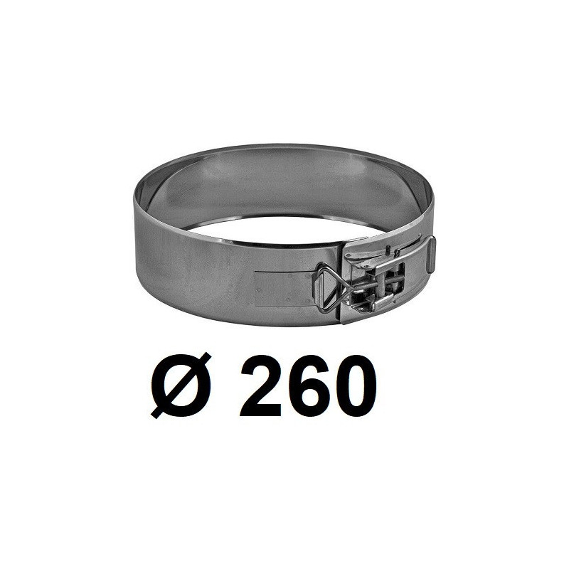 Opaska zaciskowa ocynk szerokość 74 mm