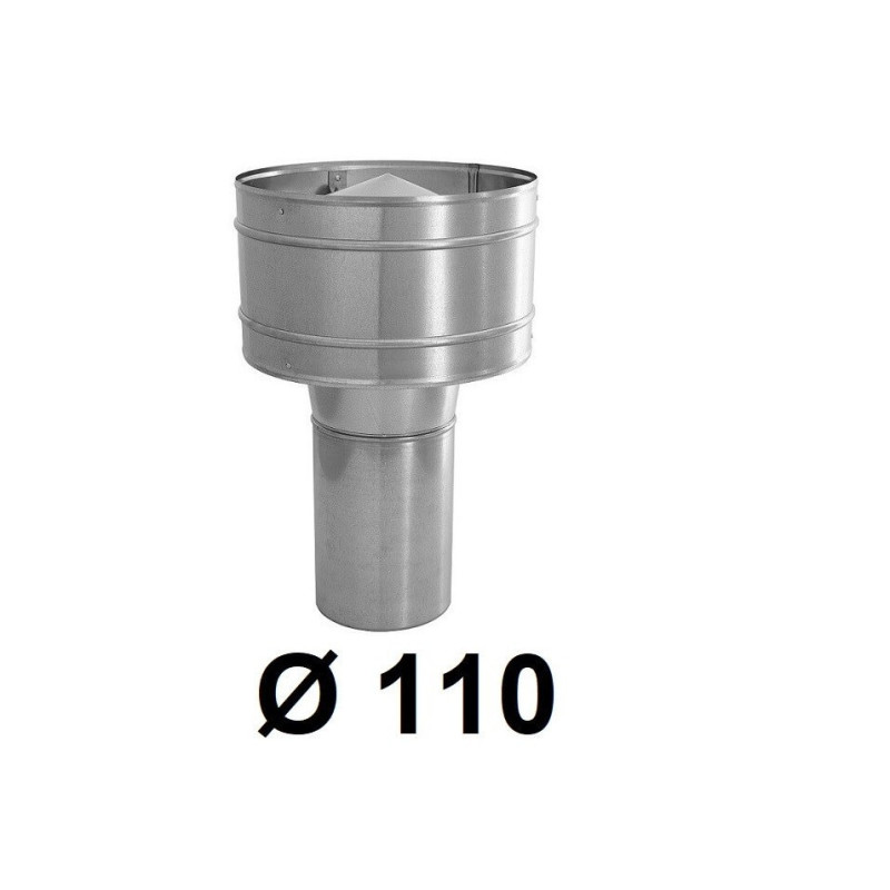 Wywietrzak cylindryczny 110 mm ocynk