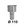 Wywietrzak cylindryczny 110 mm ocynk