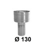 Wywietrzak cylindryczny 130 mm ocynk
