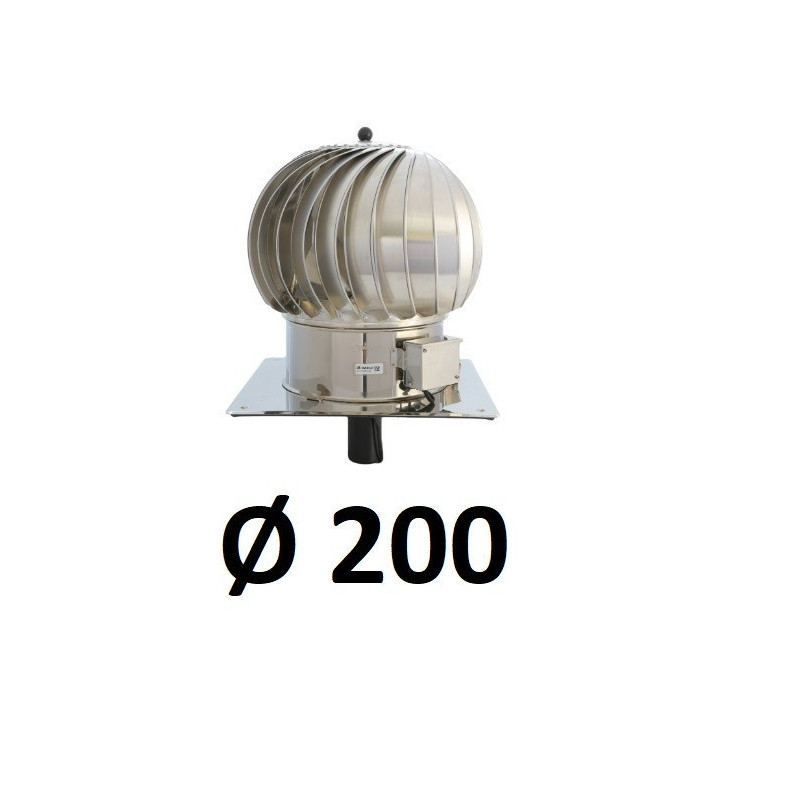 Turbowent Hybrydowy 200 CHAL podstawa kwadrat