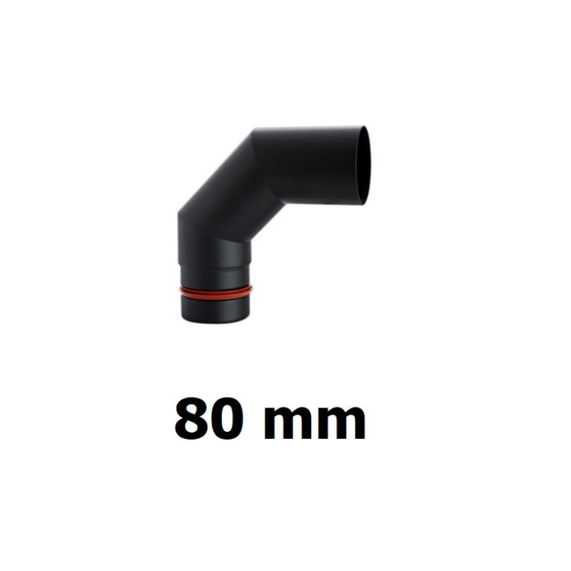 Kolano pelet 80 mm / 90