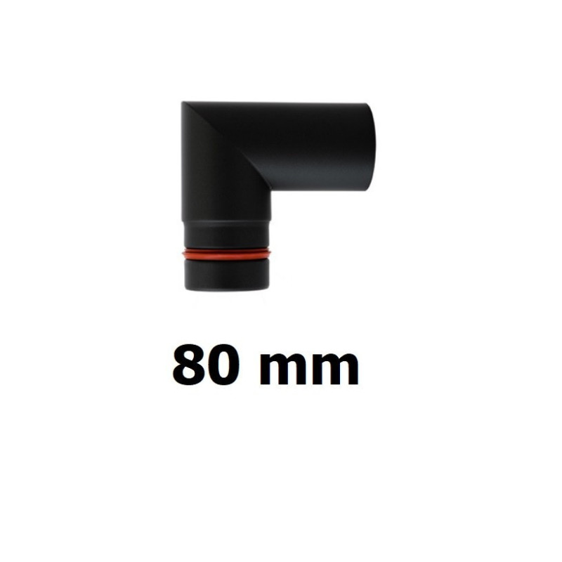 Kolano pelet 80 mm / 90 ostre