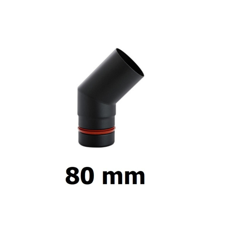 Kolano pelet 80 mm / 45