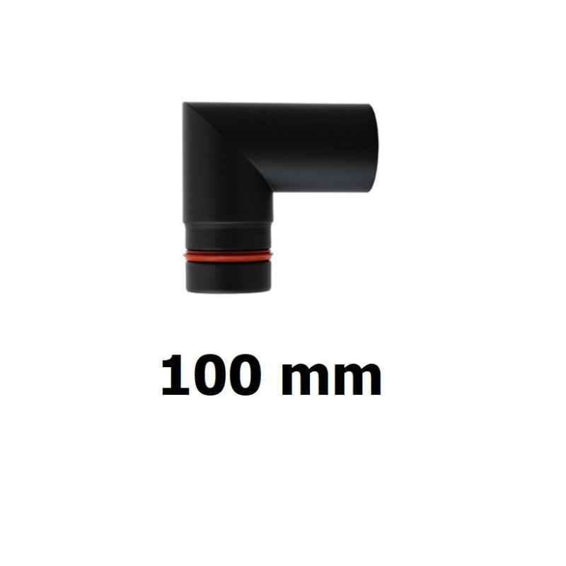 Kolano pelet 100 mm / 90 ostre