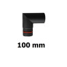 Kolano pelet 100 mm / 90 ostre z rewizją
