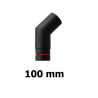 Kolano pelet 100 mm / 45 z rewizją