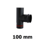 Trójnik pelet 100 mm