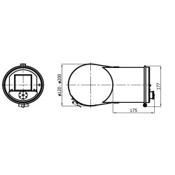 Regulator ciągu komina RCR 125 mm z opaską – skuteczność i oszczędność