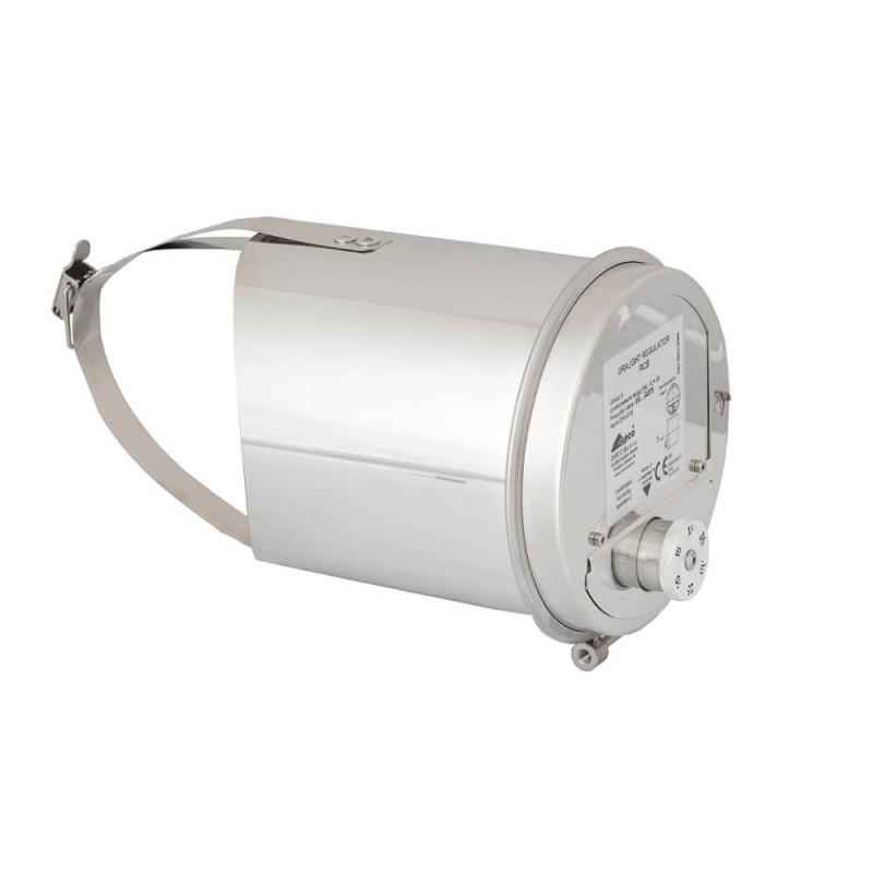 Regulator ciągu komina z opaską na rurę 200 mm