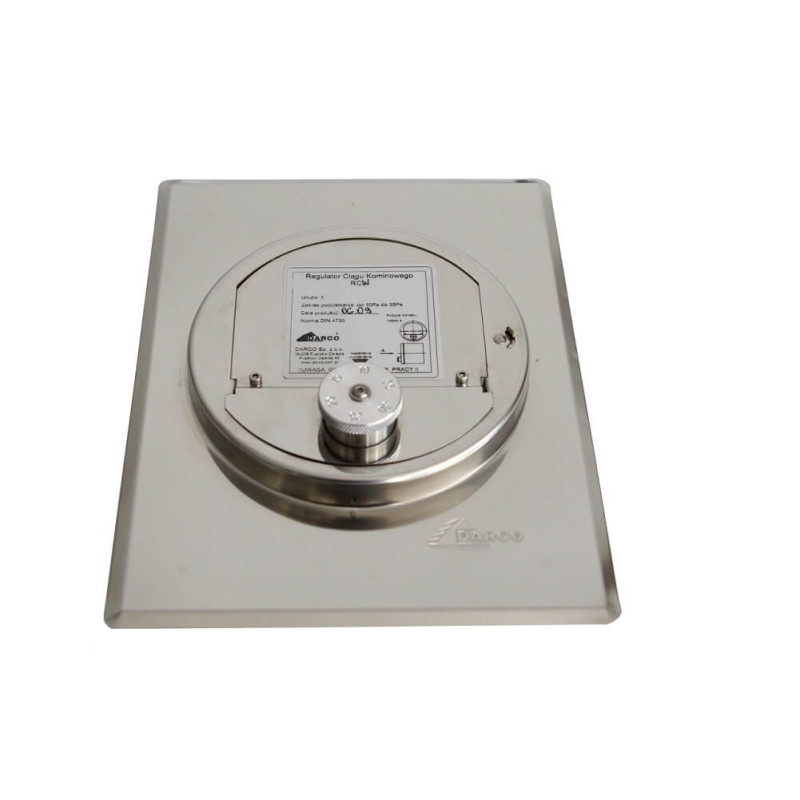 Regulator ciągu prostokątny 125x185 mm RCW Darco