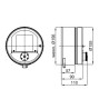 Regulator ciągu komina 150/+156 mm – Stabilizacja podciśnienia i optymalizacja systemu kominowego