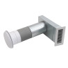 Nawietrzak Szpaletowy 150 mm Biały NL150A-ML – nowoczesny nawiewnik okienny z filtrem i anemostatem.