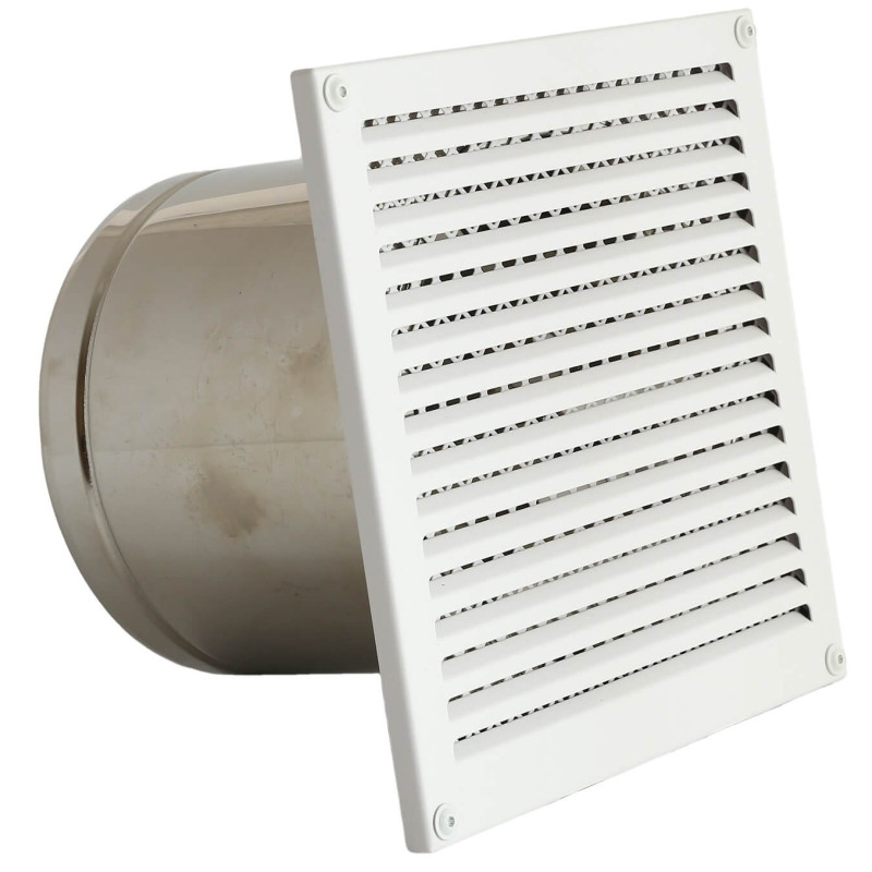 Czerpnia Powietrza RAINSTOP CZNP125-ML-RS 125 mm Biała