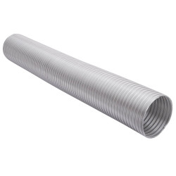 Rura elastyczna SPIRO STALFLEX 130 mm, 2,7 m – aluminiowa, giętka, odporność do 200°C