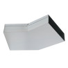 Kolano wentylacyjne 200x50 mm, 30° z blachy ocynkowanej