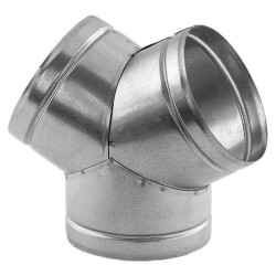 Trójnik Portki 130 mm – Połączenie z Rurą Spiro, Uszczelnienie Opaską