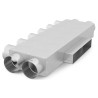 Skrzynka rozprężna 250x50 / 10x90 mm z króćcami z zamkiem – rekuperacja
