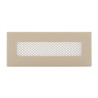 Krem kratka wentylacyjna 250x50 mm, stal malowana proszkowo, siatka 2x2 mm, przepływ 83 cm², do wentylacji, rekuperacji i DGP