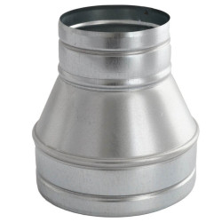 Redukcja SPIRO 280/80 mm z ocynkowanej blachy do wentylacji i DGP