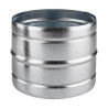 Złączka SPIRO 130 mm ocynk – do wentylacji, DGP, rekuperacji