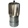 Nasada kominowa Turbowent Tulipan 150/160 mm z turbiną aluminiową i króćcem ocynkowanym