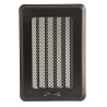 kratka wentylacyjna czarna z żaluzją KRLZ1 195x135 mm