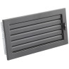 Kratka wentylacyjna kominkowa VENTLAB 325x170 mm z żaluzją ruchomą czarna
